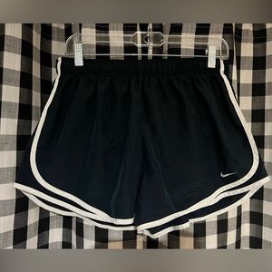 Nike Dri-Fit Navy Athletic Shorts Elastic Waistband Lined Size XL Running 3"